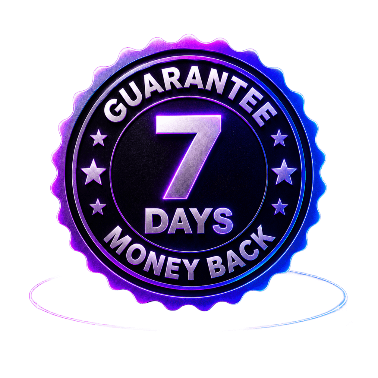7-day guarantee seal